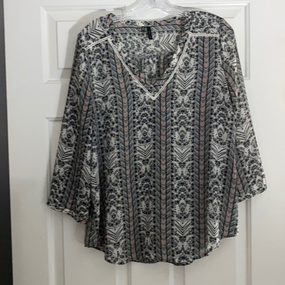 Sheer blouse